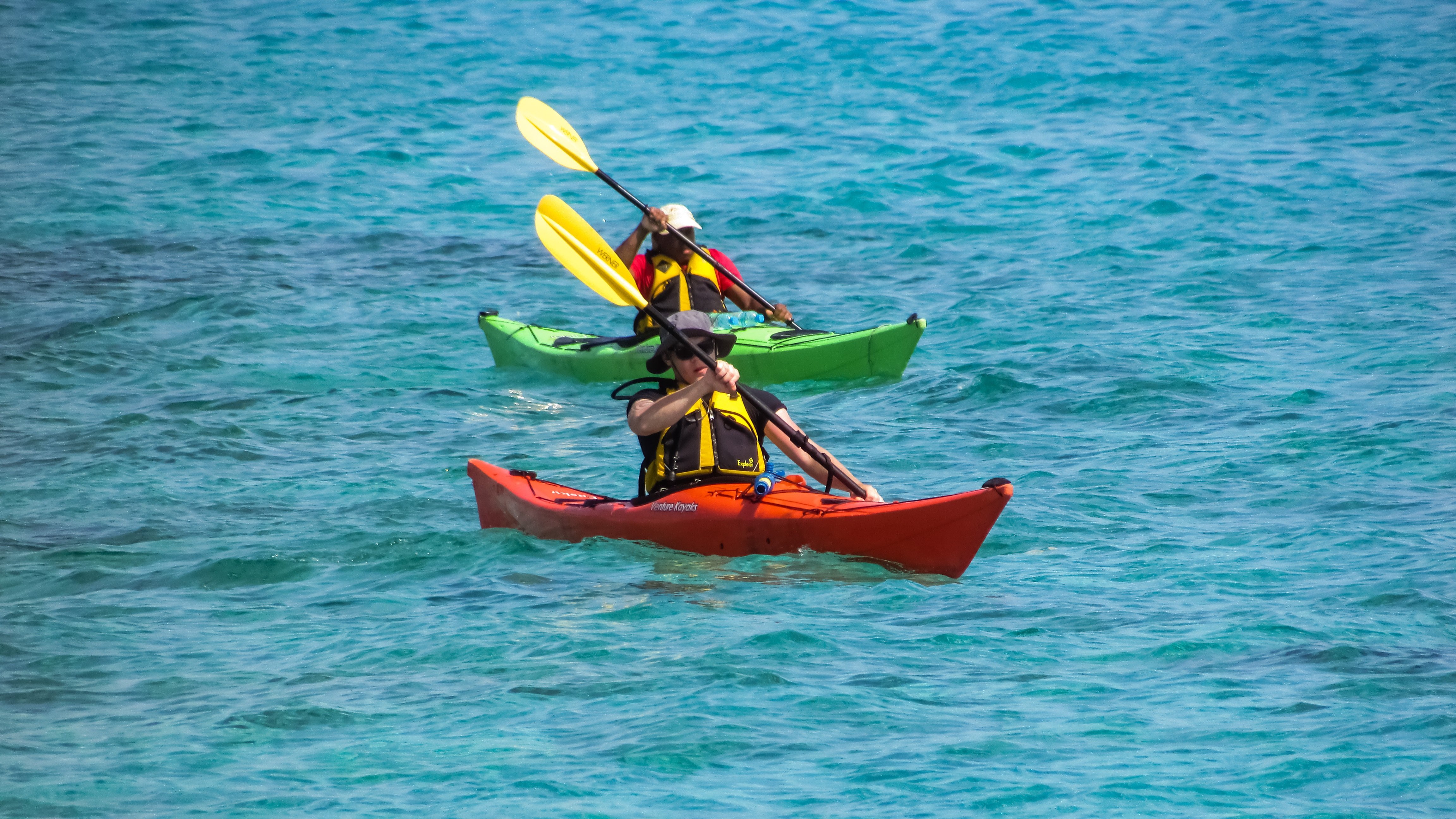 Kayak por la ría