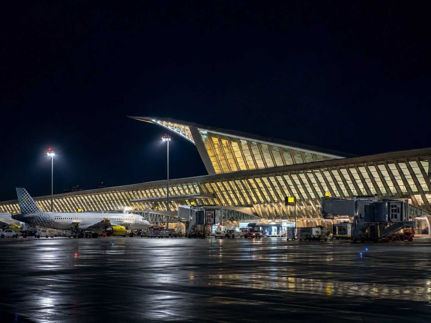 Desde el aeropuerto de Bilbao
