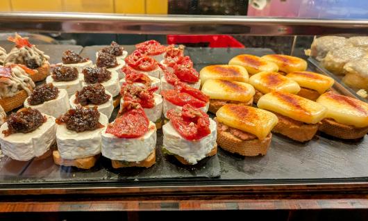 Ruta de pintxos en el Casco Viejo